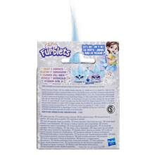Hasbro Furby Furblets SNO-Way Holiday Edition Mini Friend, 45+ Sounds, Holiday Music, Speaks Only Furbish, Electronic Plush Toys For Girls & Boys, Interactive Pets, Blue & White, 6+ - Blue White Furby - View 9