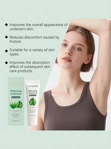 1 Pack Of 30g Underarm Whitening Care Cream, Underarm Brightening And Dull Cream, Underarm Whitening Cream, Brightening Cream, Refreshing And Non-Sticky, Gentle And Nourishing Smooth Underarm Skin Daily Cream, Suitable For A Variety Of Skin Types, Brightens And Radiates, Helps Improve Underarm Dullness, And Makes The Skin More Translucent