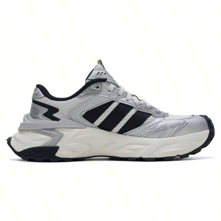 Adidas Giày casual nam nữ, giày thể thao đơn giản và thoải mái kiểu "Dad Shoes", giày thể thao nhẹ kiểu Mecha XLG STORM EDGE JS0059 - Trắng sáng/đen/xám nhạt - Xem 1