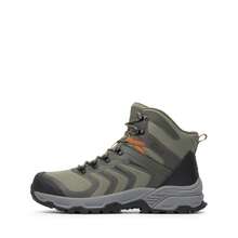 Men's Hiking Boots Waterproof Lightweight PRO Non-Slip Trail Grip Arch Support Trekking Camping Ankle Outdoor Boots - Army Green - View 4