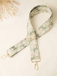 图案提花可拆卸可调节宽肩带，适用于包袋制作和改造、相机改造、乐器配件、斜挎包、手提包、旅行包、腰包、相机包替换肩带、旅行配件，适合作为男女礼物、周年纪念、生日、答谢礼物 - 彩色 - 查看 8