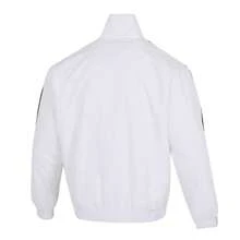 Adidas FIREBIRD TT Jacket/Outerwear Woven Loose Fit Men's Commuter Casual Sports JY1328 - White/Black - View 3