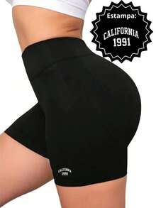 Women's High Waist Shorts Comfortable, Stylish And Perfect For Summer STYLISH PRINTS PRINTED SHORTS - 加州 - 查看 3