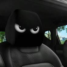 2pcs Car Headrest Covers - Fits All Models, No Filling Design, Easy Installation - Funny Car Interior Decor For Male/Female Drivers/Passengers - Car Seat Headrest Protector Covers, Eye-Catching Prints, Durable Fabric, Holiday Atmosphere Decorative Pillows