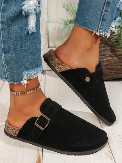 1 Pair Comfortable & Versatile Classic Women Slip-On Shoes