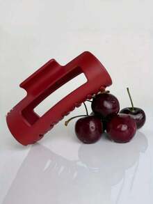 1 件柔软硅胶发夹重型抓握，防滑抓握，稳固固定，适合女士/男士 - 优雅黑色发夹/头带，适合日常、健身房、正式活动，无损取下，现代发夹，橡胶抓握秋季时尚爪夹秋季发饰发夹发夹适用于冬季度假装女士 - 彩色 - 查看 5