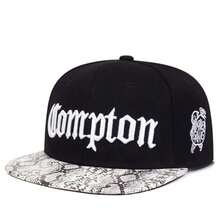 2025 nueva gorra COMPTON Street Dance sombrero Hop sombreros para hombres mujeres adultos al aire libre Casual gorra de béisbol para el sol FDXN - Blanco - Ver 11