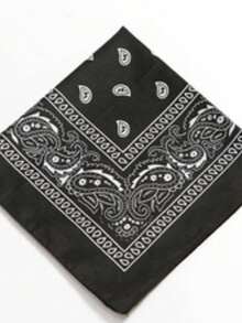 3pcs Paisley Pattern Headband Mask Bandana, Sports Cycling Bandana, Boho Chic Bandana