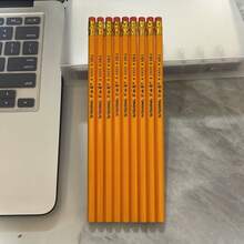 HB铅笔 木质20/12/6号铅笔 小学生素描绘画铅笔 带橡皮擦 跨境外贸文具笔 文具派对礼物 教师学习用品 旅行铅笔 儿童学习用品 可爱手写 幼儿园奖品 - 彩色 - 查看 5