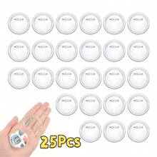 5/10/15/20/25/30/40/50个亚克力圆形透明空白徽章套装,适用于手工DIY徽章制作 - 彩色 - 查看 19