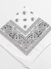 3pcs Paisley Pattern Headband Mask Bandana, Sports Cycling Bandana, Boho Chic Bandana