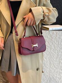 French Retro Square Bag, 2025 Summer New Unique Chic Luxury Crossbody Shoulder Bag, For Commuting