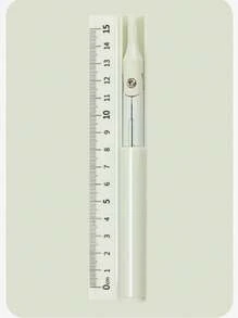 1 pieza Herramienta de 3 en 1, Brújula, Regla y Lápiz, Adecuado para Estudiantes, Escuela y Suministros de Oficina, Herramientas de Medición y Dibujo, Papelería, Útiles Escolares, Juego de Útiles Escolares