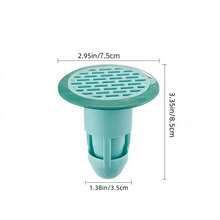 1 miếng thoát sàn nhà tắm, lõi chống mùi, chống côn trùng nhà vệ sinh đa năng, nắp đậy kín chống mùi hôi chống tràn ngược cho đường ống thoát nước thải - Nhiều màu - Xem 5