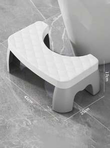 1pc Portable Folding Bathroom Step Stool, Adult Toilet Stool To Improve Sitting Posture, Slip-Resistant Sturdy Plastic Foot Stool For Toilet Training And Daily Height Increase - Multicolor - View 17