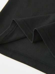 1 camiseta para niños con estampado de gaviota - Feliz como una gaviota -% algodón, manga corta, cuello redondo - Algodón suave y transpirable para días de playa, diversión de verano y aventuras casuales - Estilo premium para niños. - Negro - Ver 5