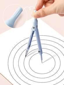 1 pieza Herramienta de 3 en 1, Brújula, Regla y Lápiz, Adecuado para Estudiantes, Escuela y Suministros de Oficina, Herramientas de Medición y Dibujo, Papelería, Útiles Escolares, Juego de Útiles Escolares