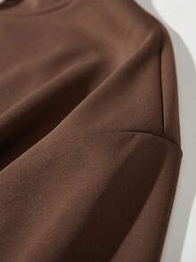 Men's Printed Letters Vintage Ramen Printing Graphic Side Pockets Hoodie, Emo Style, 2000s Style, For Fall - 黑色 - 查看 9