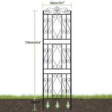 2 Panels 72in Tall Outdoor Garden Metal Trellis Climbing Plant Support Frame - 1 - View 10