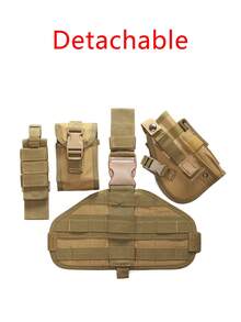 Bolsa táctica pequeña para deportes al aire libre; Funda protectora para cinturón; Camuflaje universal CS para mochila de camping de comercio exterior