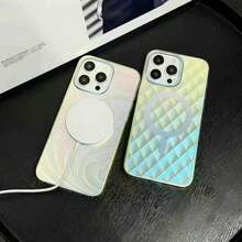 Advanced Magnetic Dynamic Color Changing Wave Pattern Case For IPhone 16, 15, 14, 12, 11 And Other Models Including Pro, Pro Max, And Plus Versions - Màu hỗn hợp 5 - Xem 3
