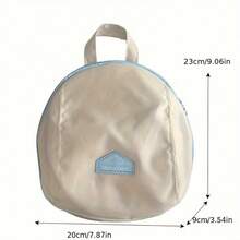 1pc Portable Spherical Travel Organizer Bag, 3-In-1 Underwear Storage Pouch With Small Compartment, Suitable For Storing Bras, Panties, Socks, Ideal For Trips And Luggage