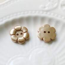 10/20 件金色 4 孔多功能圆形扣，心形花边纽扣，针织开衫衬衫缝纫纽扣 DIY 珠宝配件 - 彩色 - 查看 13