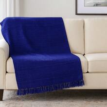 Giant Luxury Sofa Blanket 120x210 Protective Sofa Cover Type - 寶藍色 - View 11