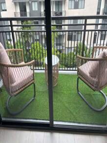 1pc High Quality Artificial Grass Turf, Fake Grass Carpet, Outdoor Artificial Grass Lawn, Luxury Realistic Indoor/Outdoor Grass Mat, Premium Visual And Tactile Experience, Suitable For Outdoor Garden, Patio, Yard, Lawn Decor, Outdoor Activities