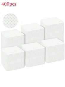 1000 piezas/400 piezas/200 piezas Toallitas limpiadoras de esmalte de uñas de gel, limpiador de manicura, toallitas sin pelusa, almohadillas de papel, herramientas de maquillaje al por mayor, suministros para uñas, herramientas para uñas, herramientas de arte de uñas, de vuelta a la escuela, uñas, herramientas para uñas postizas