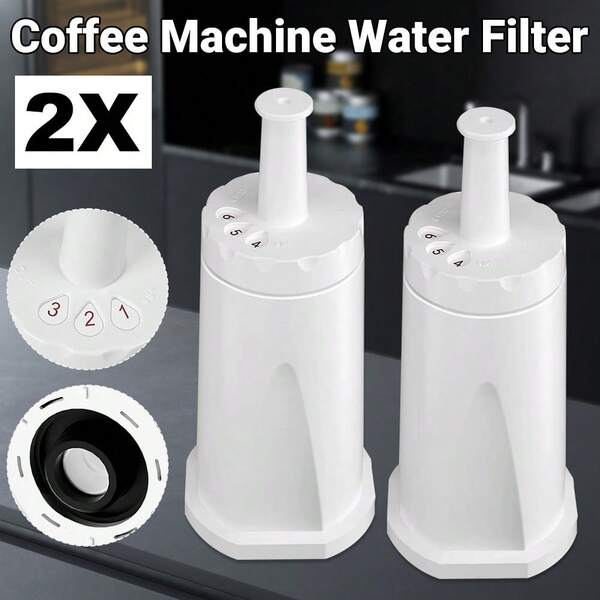 1 Pair Water Filter Replacement For Breville Barista Coffee Machines, Filter For Breville Barista Touch Espresso BES880, Oracle Touch BES990, Oracle BES980, Barista Pro BES878, Dual Boiler BES920