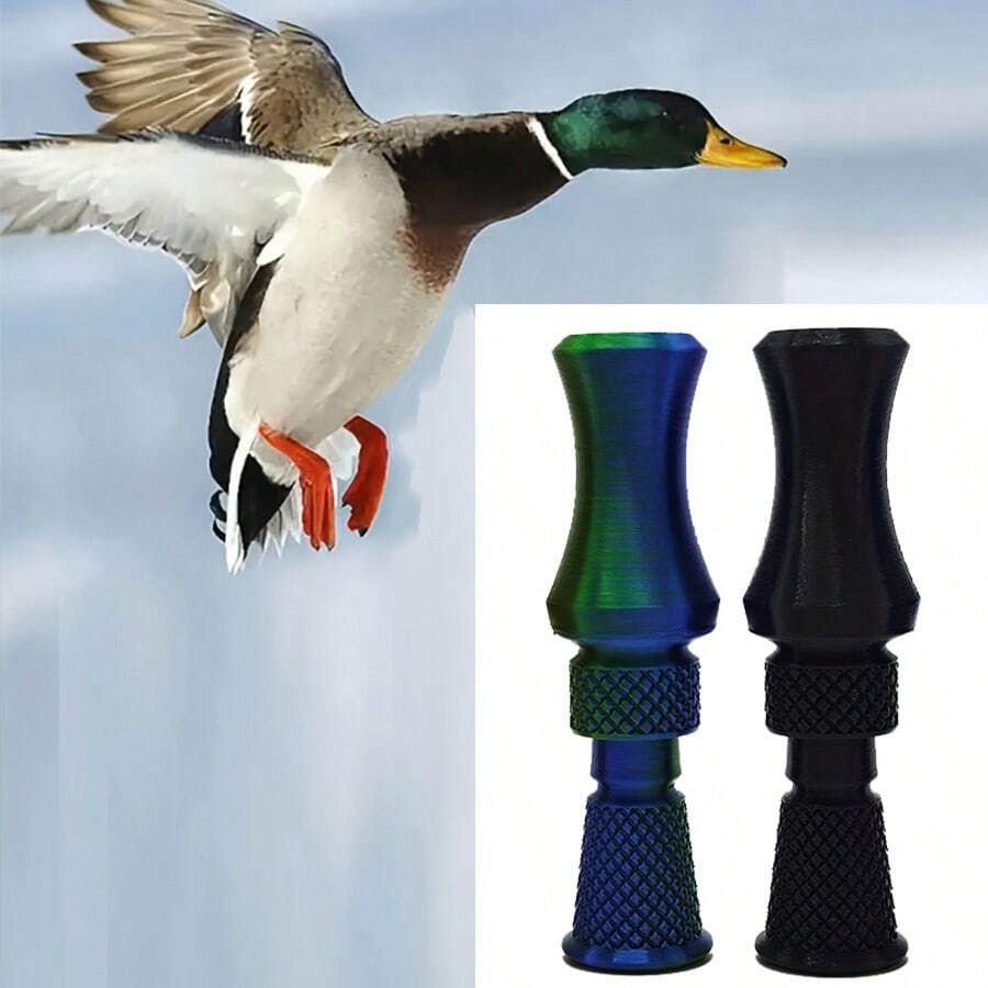 1pc/2pcs Duck Call Outdoor Hunting Tool, Hunter'S Specialty! Simulated Duck Sound Warden For Precision Mimicking Duck Caws To Attract Herds, Essential Bird Attraction Aid For Efficient Hunting In The Wilderness!