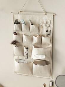 1 Túi vải treo tường đựng đồ/Túi đựng đồ treo tường cho cửa phòng ngủ ký túc xá sinh viên/Túi treo đồ phòng ngủ - Nhiều màu - Xem 4