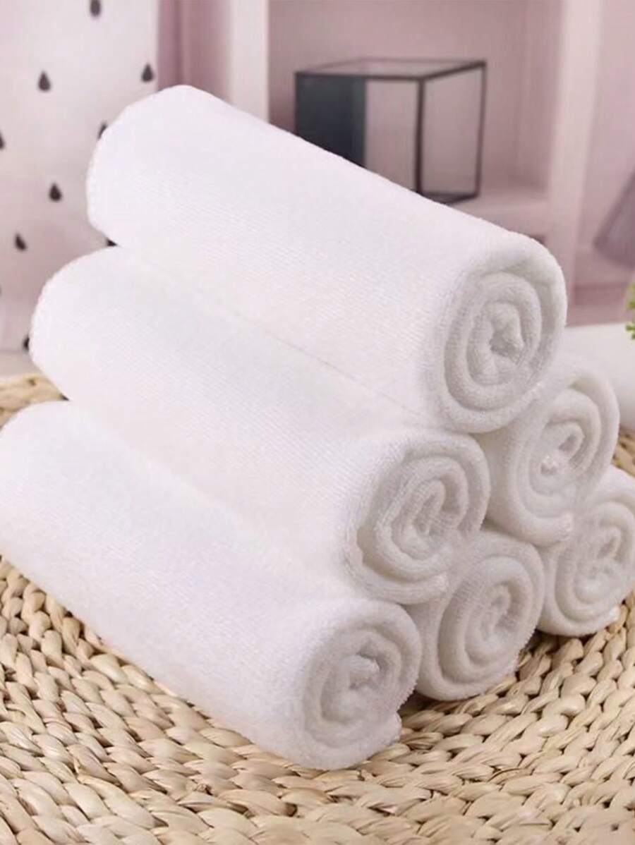 1pc.3pcs.New White Washcloth, Soft And Absorbent In Hotel BathroomFace Towel Search