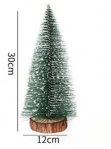 Christmas Tree Decoration Accessories, Suitable For Christmas Decoration, Christmas Party Decoration, Home Decoration, Indoor And Outdoor, Winter Vacation Decoration Products, The Best GiftChDIY Mini Christmas Tree Desktop Decoration, Pine Needle Tree Christmas Decoration, Christmas Dipped White Cedar Small Christmas TreeMini Bow Christmas Tree Decoration, Christmas Gift Box Decoration, Christmas Diy Accessories, Bow Bell Pendant - Multicolor - View 6