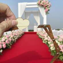 Rustic Wedding Guest Book With Wooden Box And 81 Tokens - Perfect For Anniversary, Birthday, And Special Occasions To Collect Heartfelt Messages, Wedding Guest Book - Multicolor - View 7