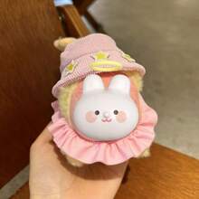 1pc/3pcs We Are Starman Series Cute Starman Superhero Keychain, DIY Pink Bucket Hat Bag Pendant - Multicolor - View 10