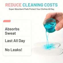 20pcs Disposable Underarm Sweat Pads | Ergonomic Design, Strong Absorbency & Invisible Comfort, Breathable White Pads For Bras, Gym, Workouts, Daily Use