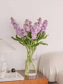 Jarrón de cilindro transparente de acrílico, jarrón de flores resistente a caídas para hidroponía, bambú de la suerte, decoración de sala de estar y dormitorio, jarrón de vidrio para decoración del hogar - Multicolor - Ver 5