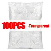 100-500 Uds cubierta desechable para alimentos envoltura de plástico elástica tapas de calidad alimentaria cubierta de zapato tocados de ducha bolsa de ahorro de alimentos frescos cubierta antipolvo - Conjunto B - Ver 7