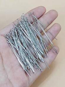 50mm 9-Shape Hairpins, 200pcs/Pack, Versatile DIY Jewelry Accessories
