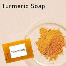 Lemon Turmeric Cookie Soap, Lemon Turmeric And Cookie Soap, Turmeric Spot Soap, Suitable Face And Body, Suitable All Skin Types