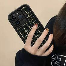 [Teléfono] Funda completa de TPU con diseño de escalera y protección anticaídas. Fabricada en TPU. [Teléfono] Funda protectora para phone 16/15/14/13/12/11/XR/Pro/Plus/Pro - Negro - Ver 4