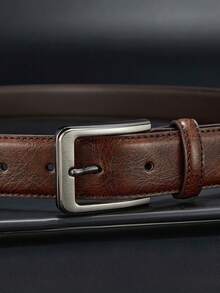 Joopzqm [Casual Belt] Men's Pin Buckle Casual Belt Daily Commuting, Business Party, Festival Birthday Gift Autumn-Winter Accessories,Suitable For Teens, Youth,Men,Casual, Outdoor, Athletic, Vacation, Graduation Gifts, Birthday, Daily Wear - Brown - View 3