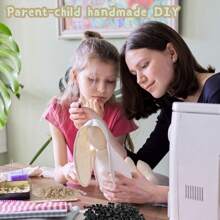 700pcs Black Plastic Crochet Safety Eyes With Washers, Suitable For 6-14mm Stuffed Animals And Amigurumi DIY Halloween Decor - Black - View 6