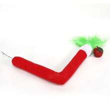 1件圣诞节假日装饰绿色假腿，圣诞树装饰，假腿-头-手，适用于圣诞节、主题派对、家庭聚会 - 彩色 - 查看 5