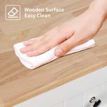 Tilt Out Trash Cabinet 10 Gallon Wooden Free Standing Laundry Sorter Cabine,Recycling Cabine With Hideaway Drawer,Tilt Out Trash Cabinet Can Bin Kitchen - Single Blue - View 5