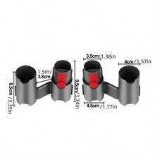 戴森V7 V8 V10 V11 V15吸尘器放置刷头吸嘴清洁配件支架收纳架工具架 - 彩色 - 查看 3