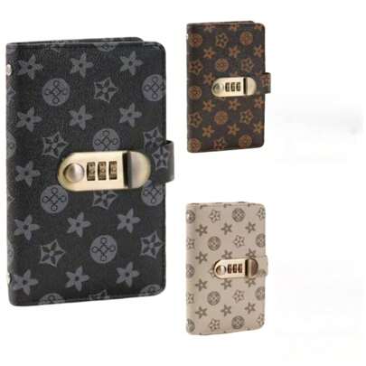 1 件 2025 新款个性化密码锁定笔记本，小巧便携的防偷窥备忘录，非常适合旅行日记和日常生活记录，储蓄计划，双周储蓄计划，10000 储蓄计划，储蓄策略