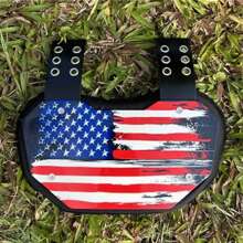 1 قطعة واقي ظهر لكرة القدم، لوح حماية ظهر للرياضيين خفيف الوزن قابل للتنفس متين مضاد للاصطدام، أداء عالي الجودة وبتكلفة مناسبة